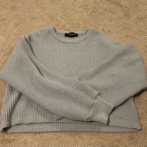 Forever 21 Cropped Grey Sweater